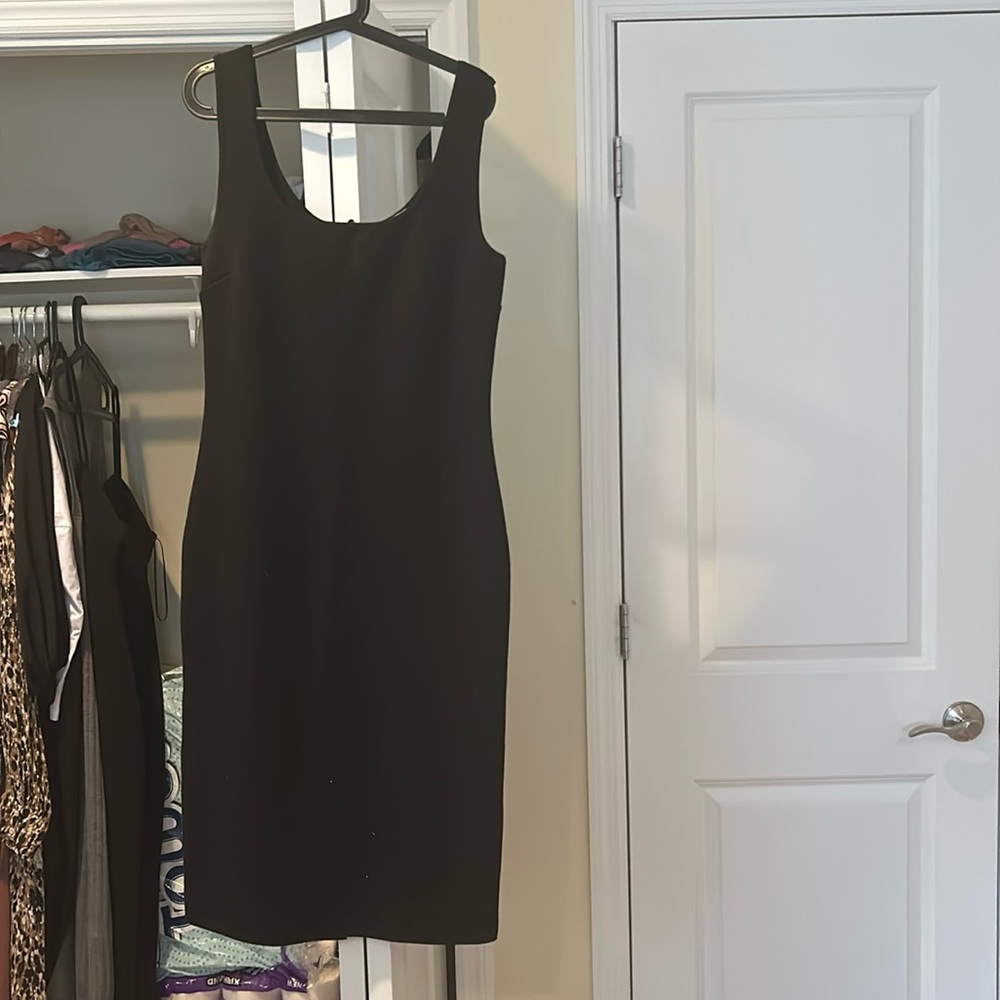 Max Mara Black Pencil Dress